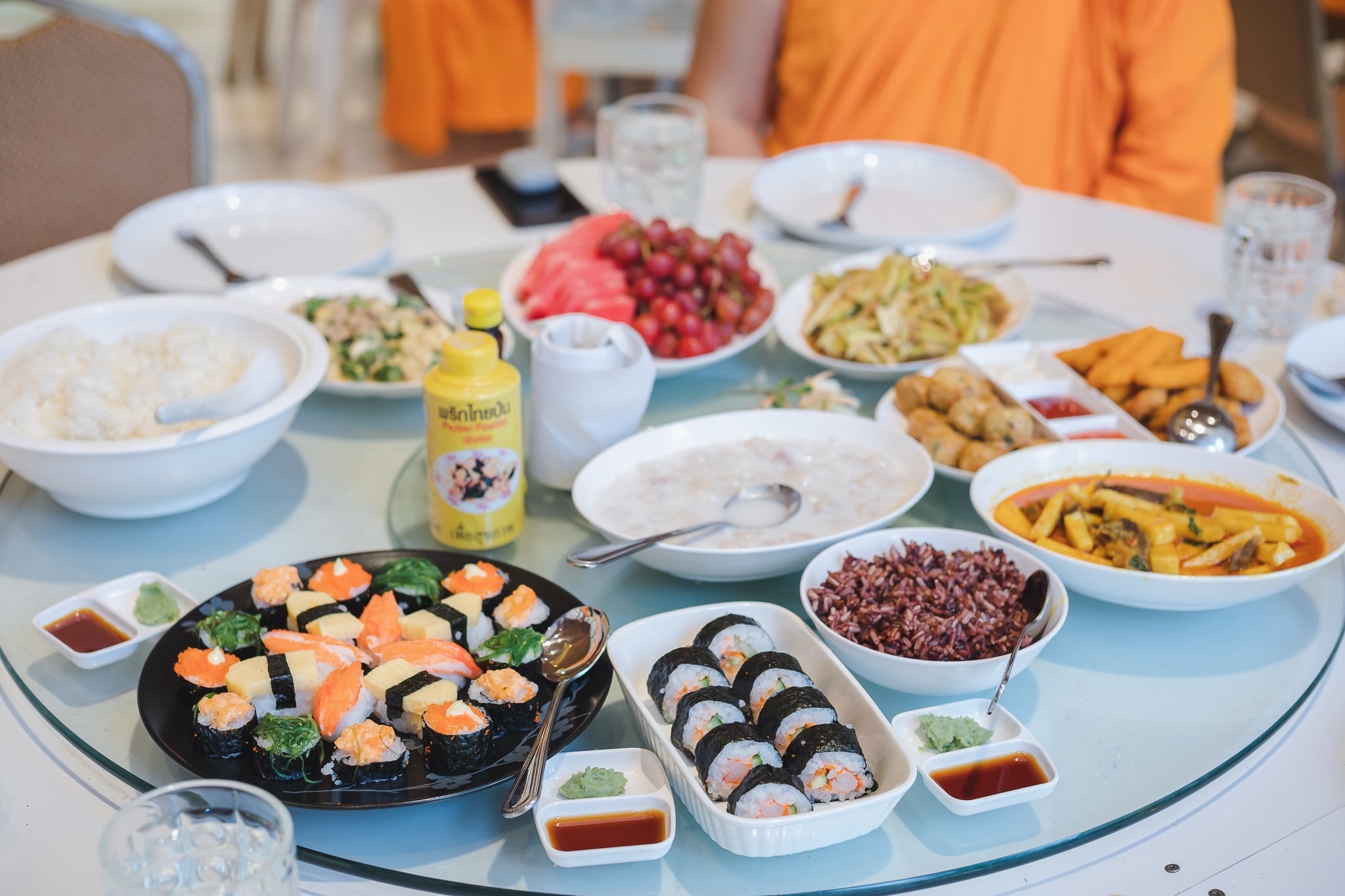 อาหารศูนย์ปฏิบัติธรรม